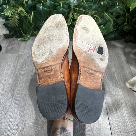 Magnanni Marco II Cuero Single Monk Strap size 15 Loafer READ main image 11